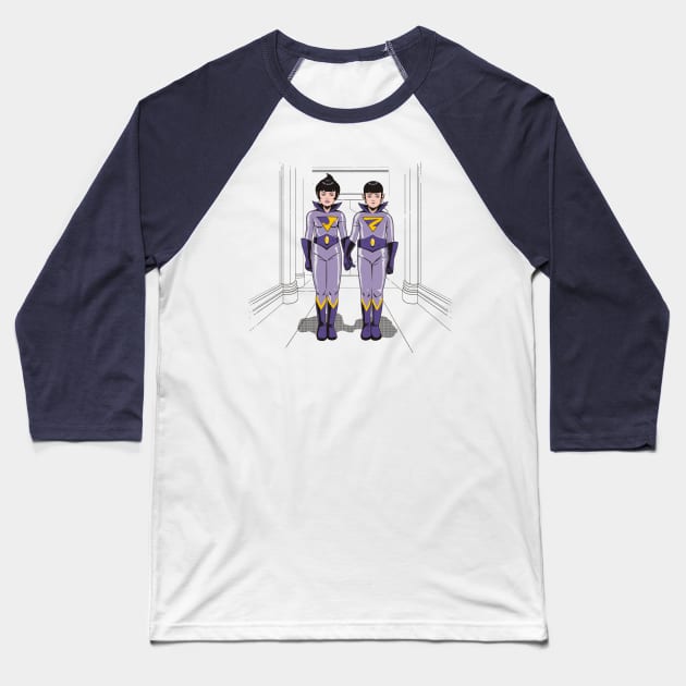 Activated Twins Baseball T-Shirt by AdamsPinto